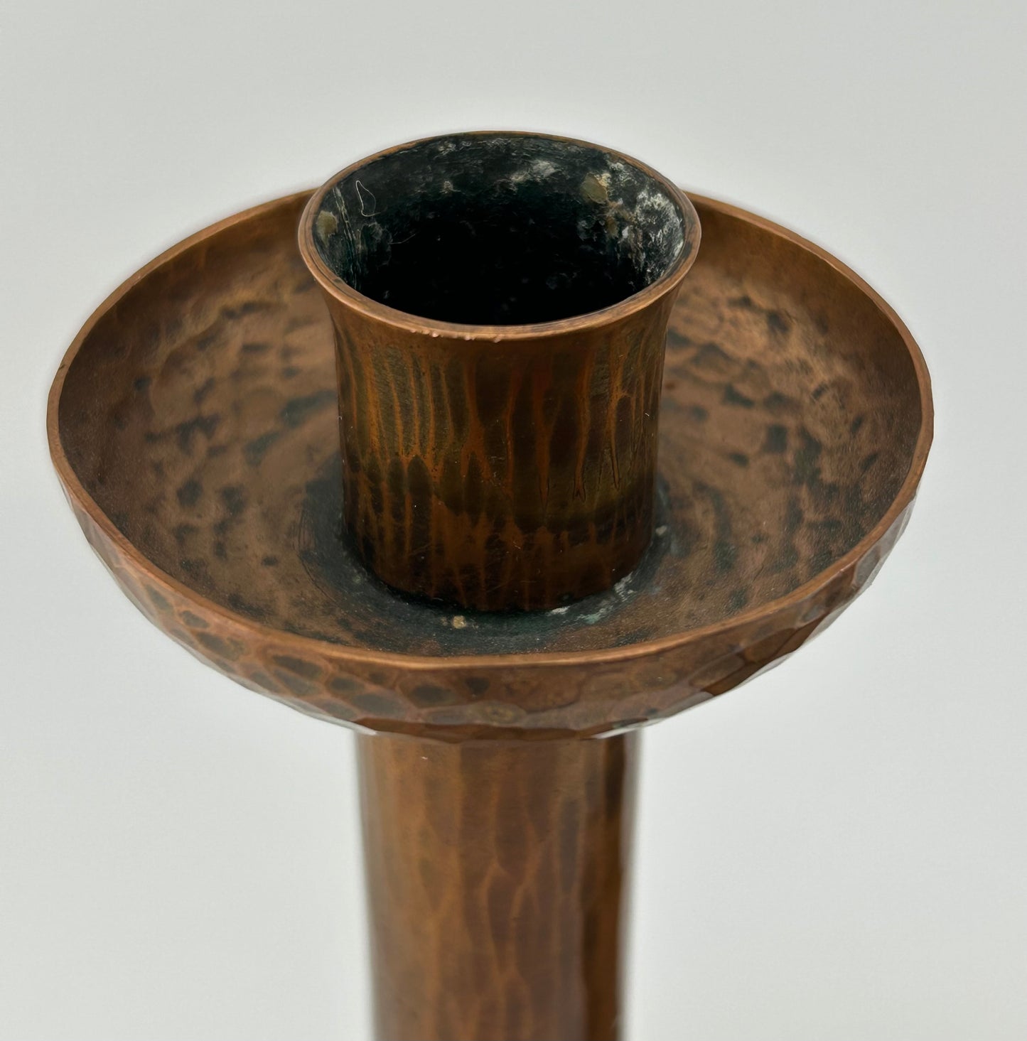Copper Candlestick Pair
